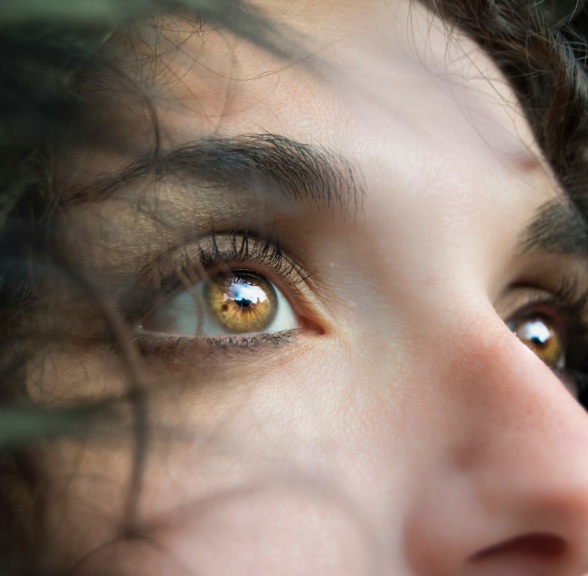 Close-up portrait photography